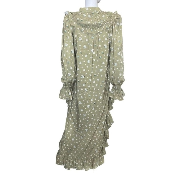 WeWoreWhat Women's Green and White Dress. Size Medium. NWT! - Picture 4 of 7